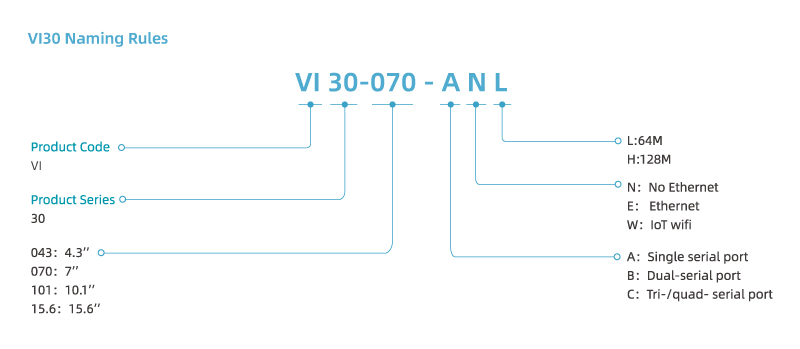 VI30 Naming Rules